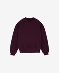BURGUNDY BASIC CREWNECK