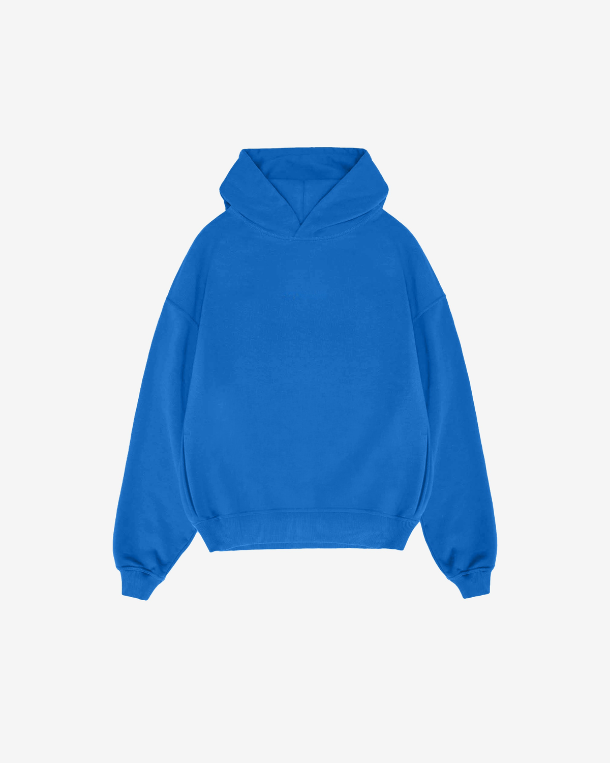 BLUE BASIC HOODIE