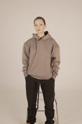GREY BASIC HOODIE