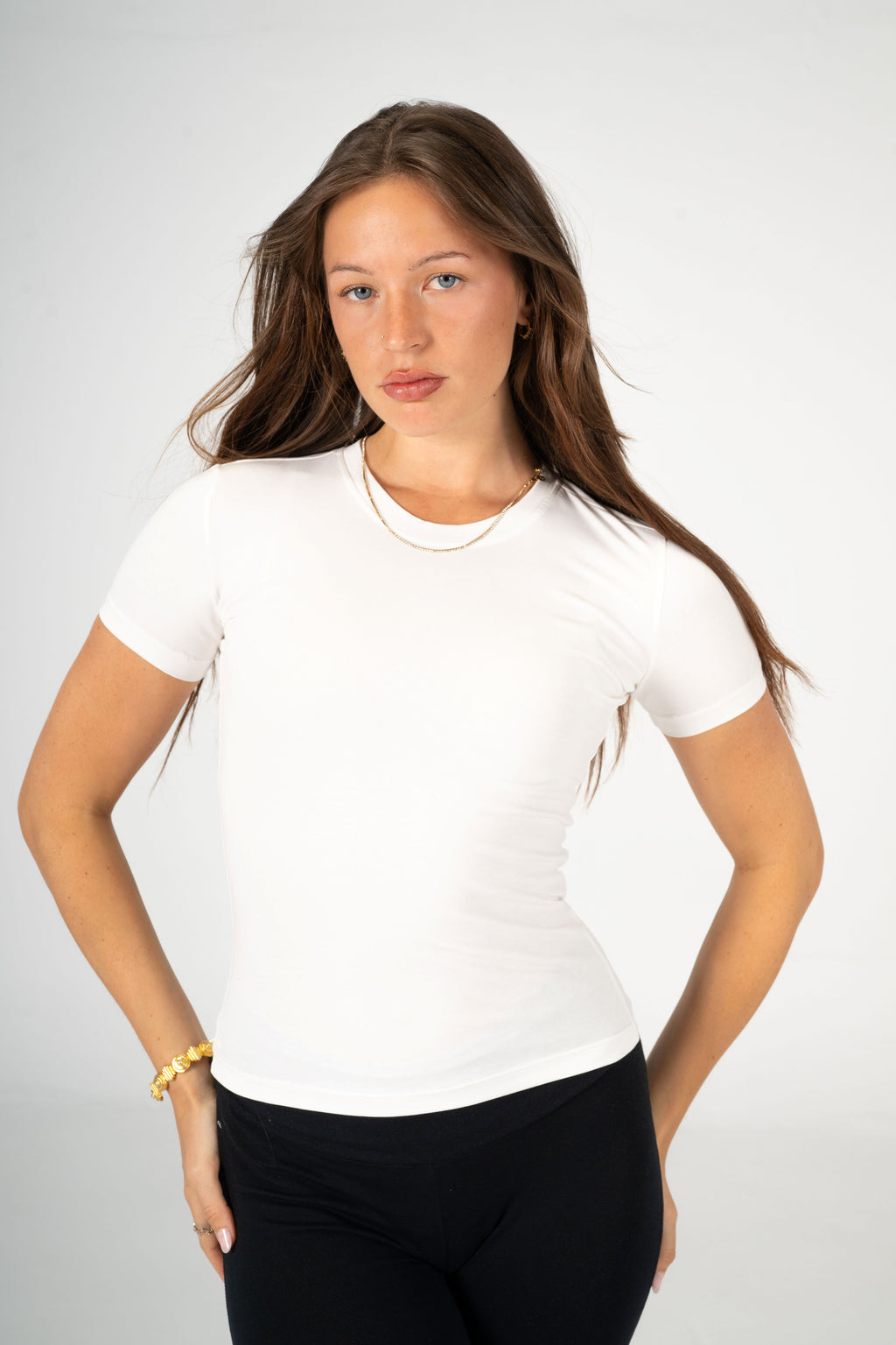 WHITE SHORT SLEEVE