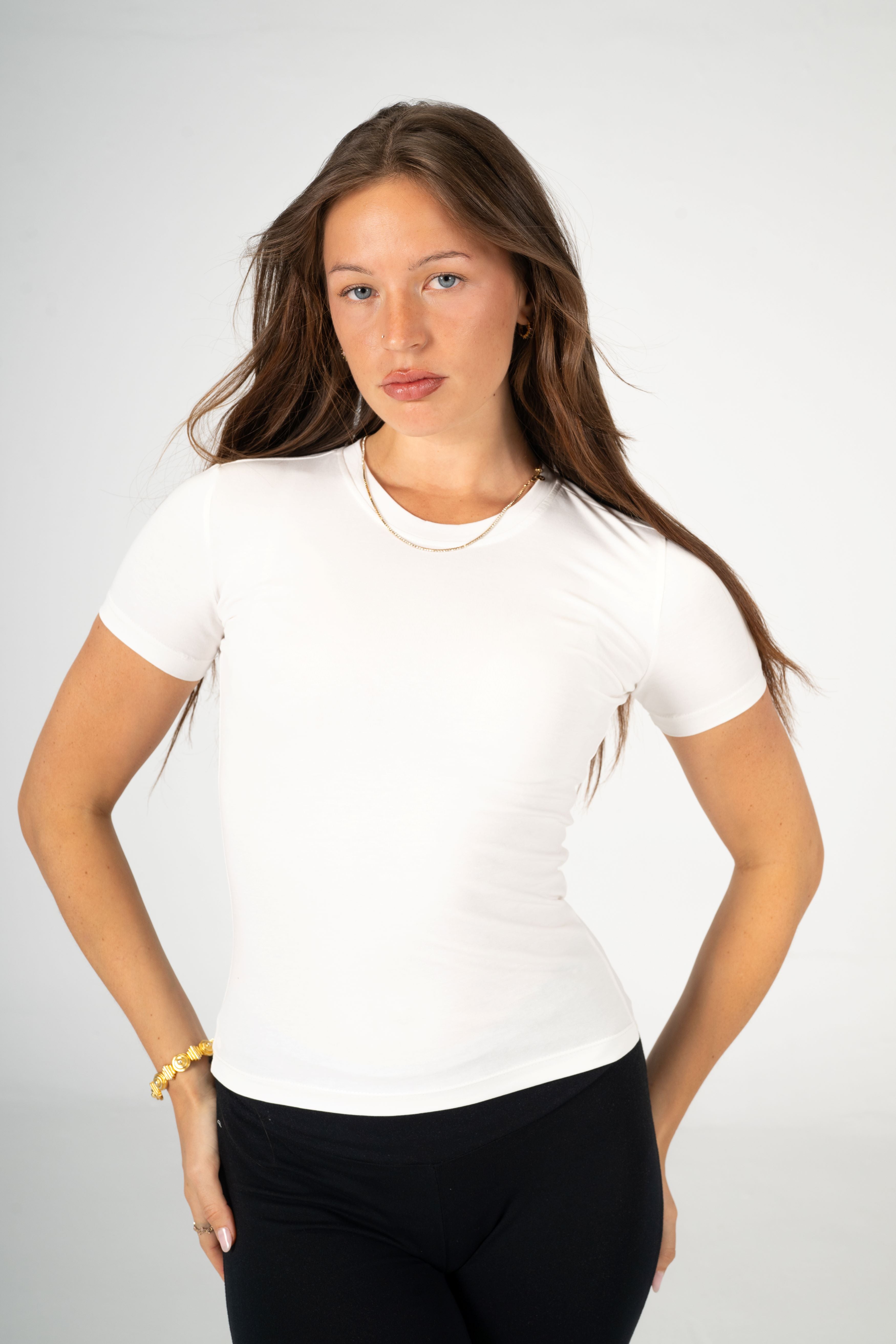WHITE SHORT SLEEVE