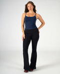 NAVY THIN STRAP TOP