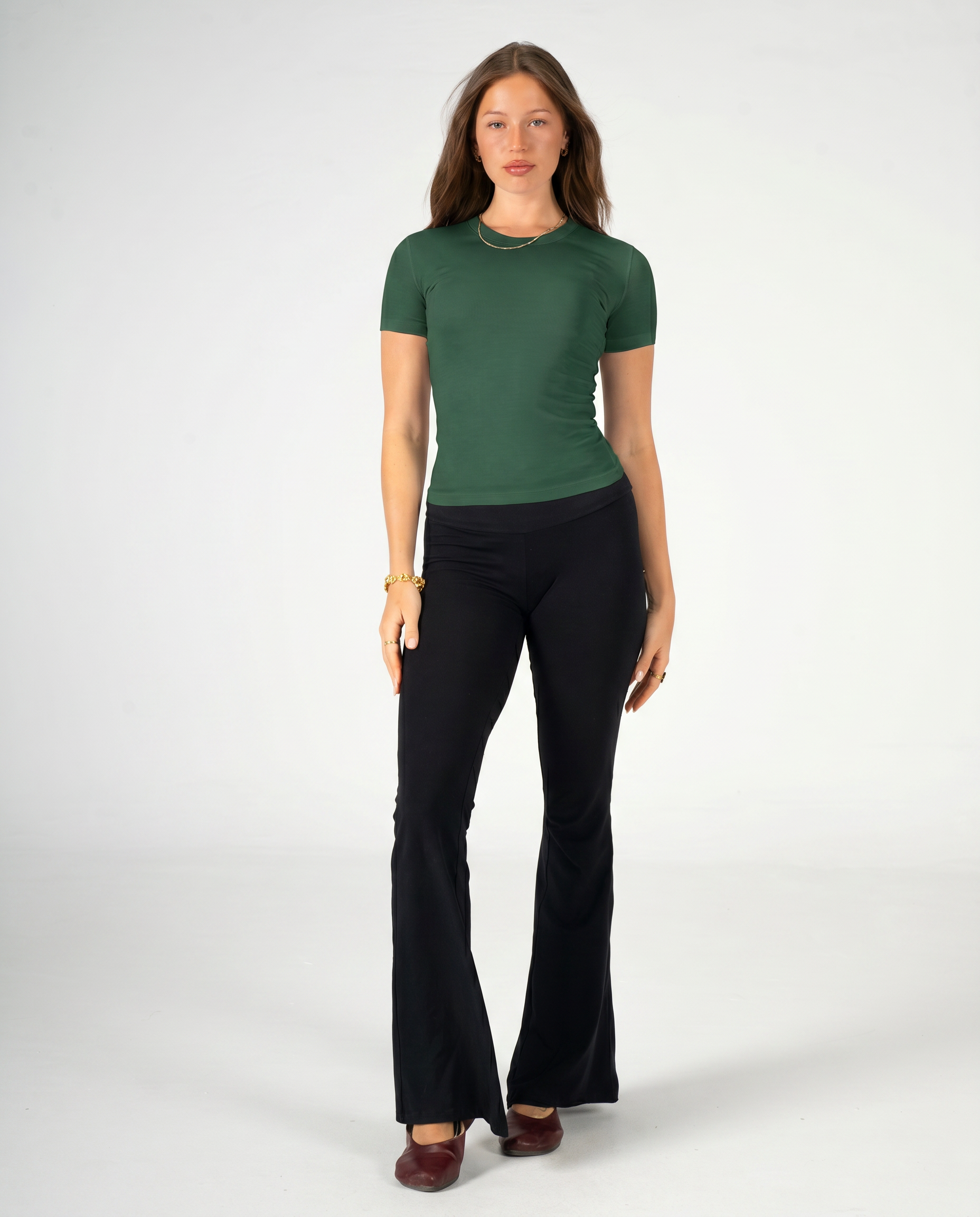 GREEN SHORT SLEEVE