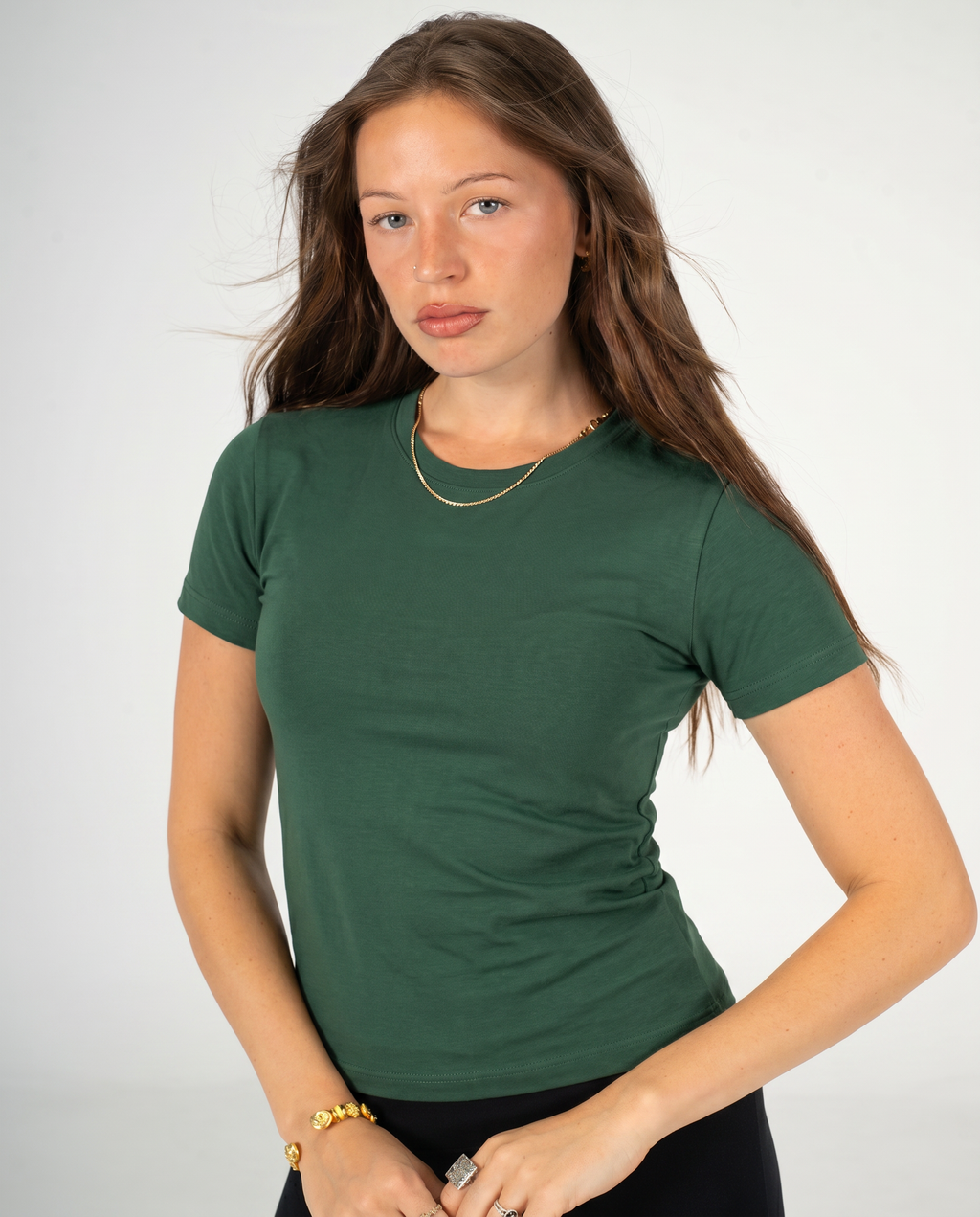 GREEN SHORT SLEEVE