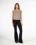 STONE ROUND NECK TOP