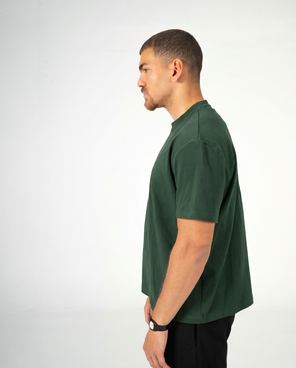 GREEN REGULAR FIT T-SHIRT
