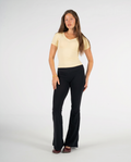 YELLOW V SHAPED TOP