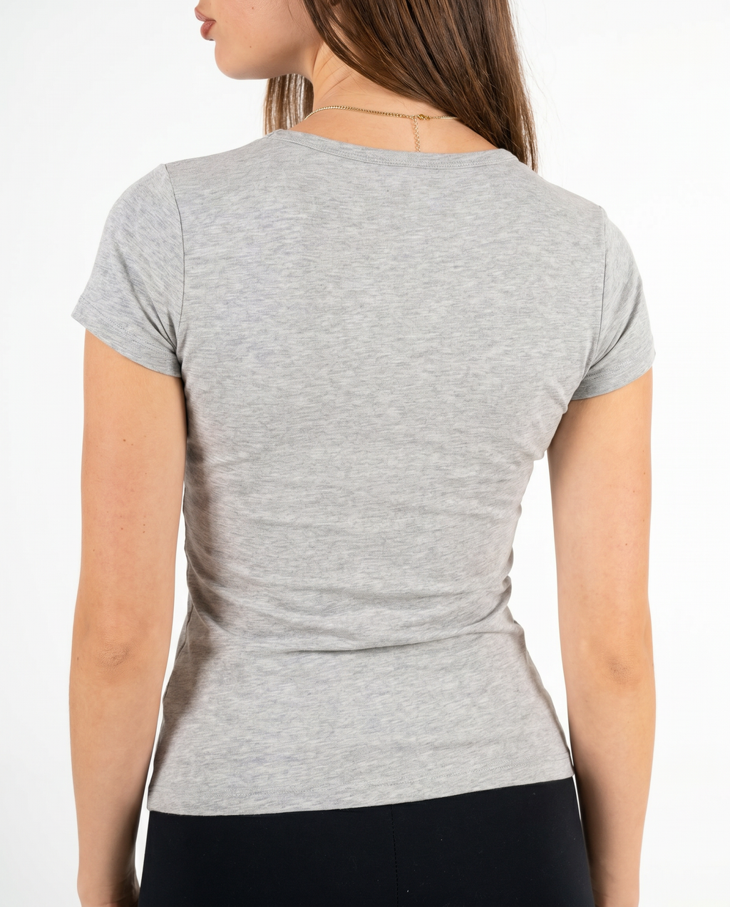 STONE ROUND NECK TOP