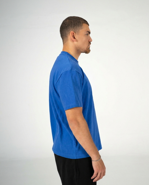 BLUE REGULAR FIT T-SHIRT