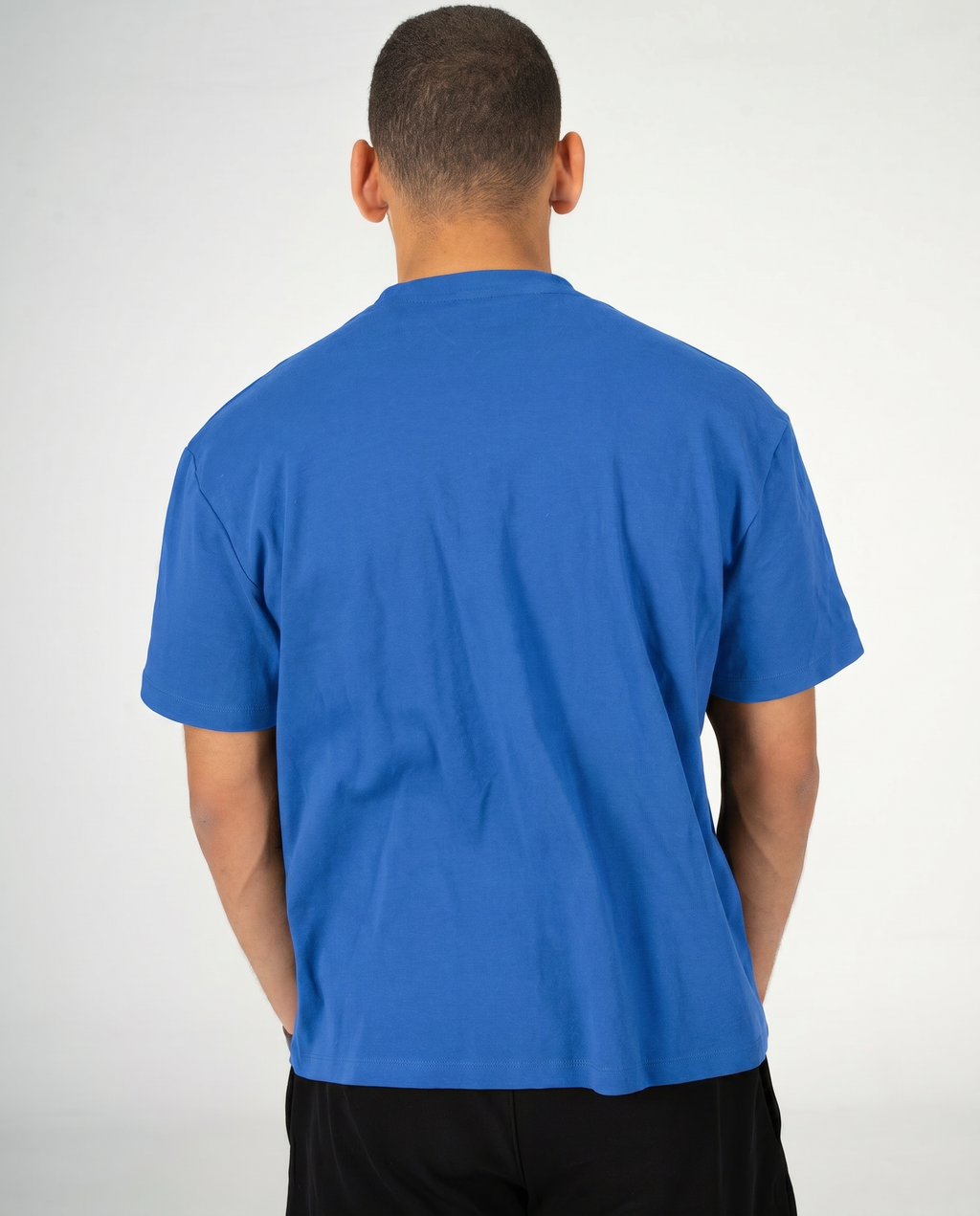 BLUE REGULAR FIT T-SHIRT