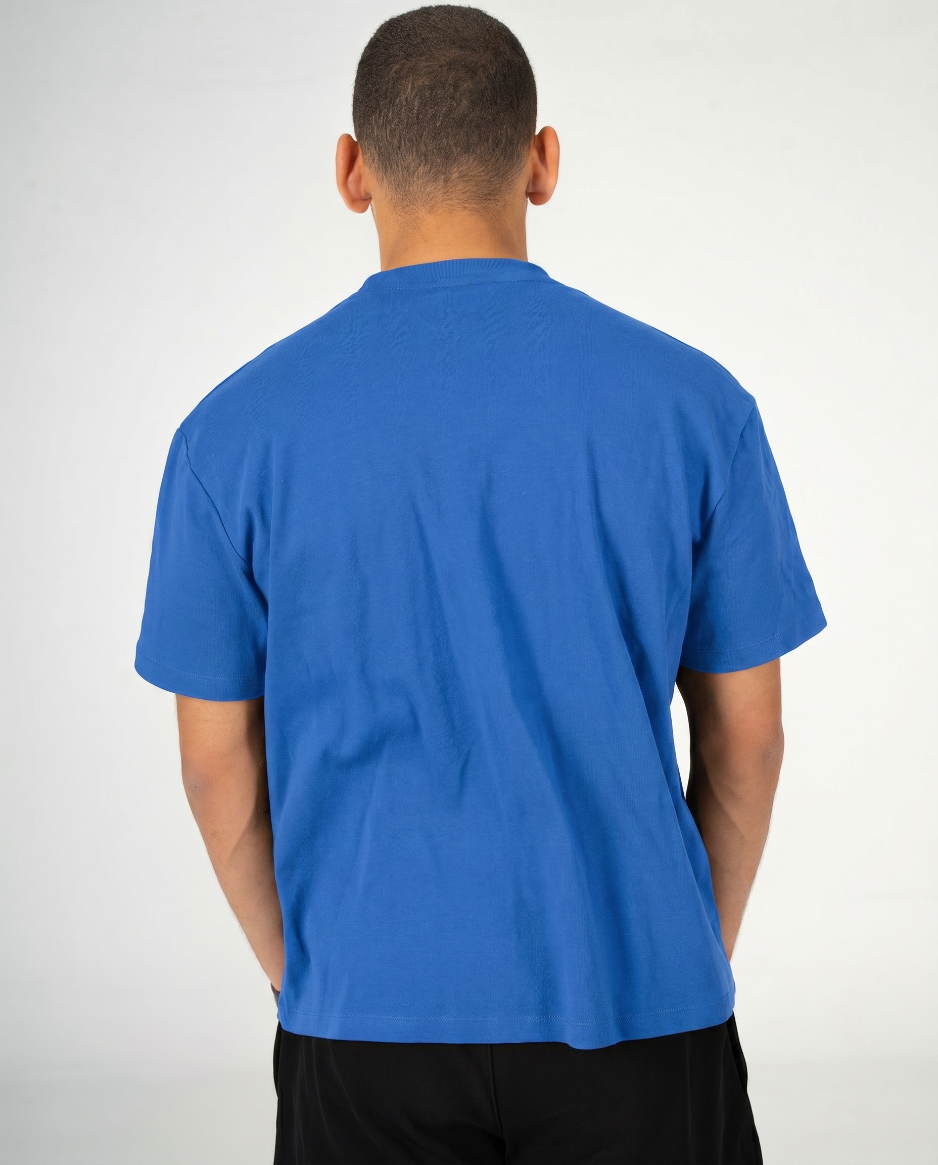 BLUE REGULAR FIT T-SHIRT
