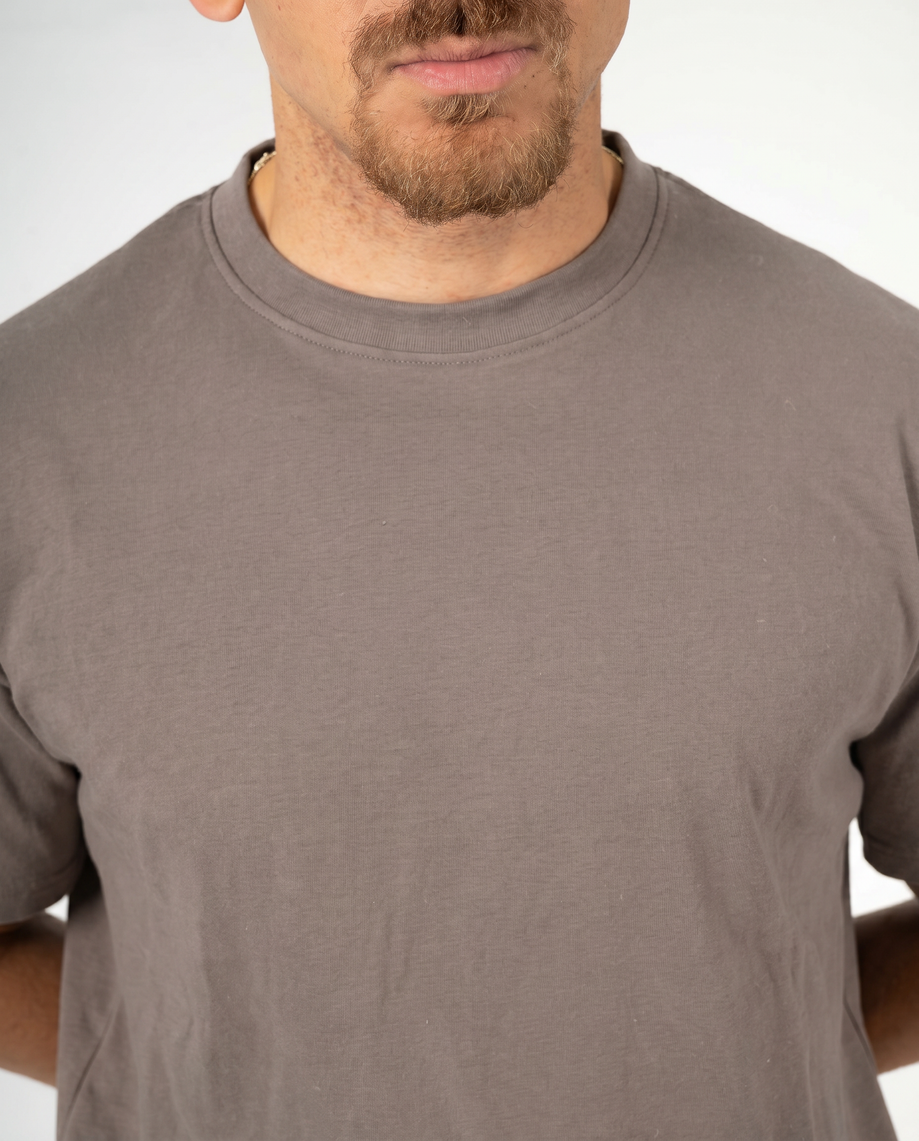 GREY REGULAR FIT T-SHIRT