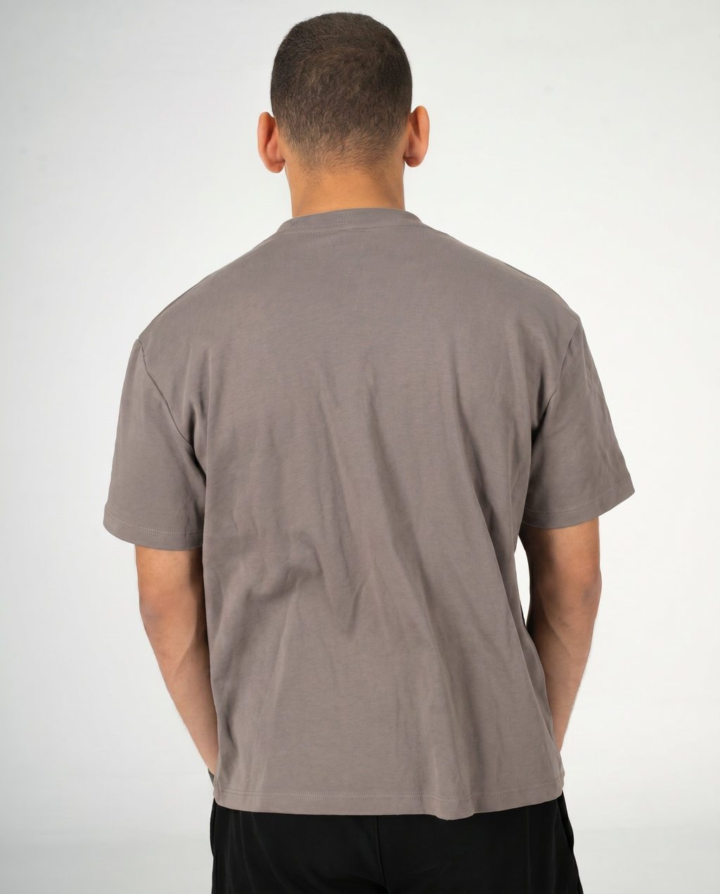 GREY REGULAR FIT T-SHIRT