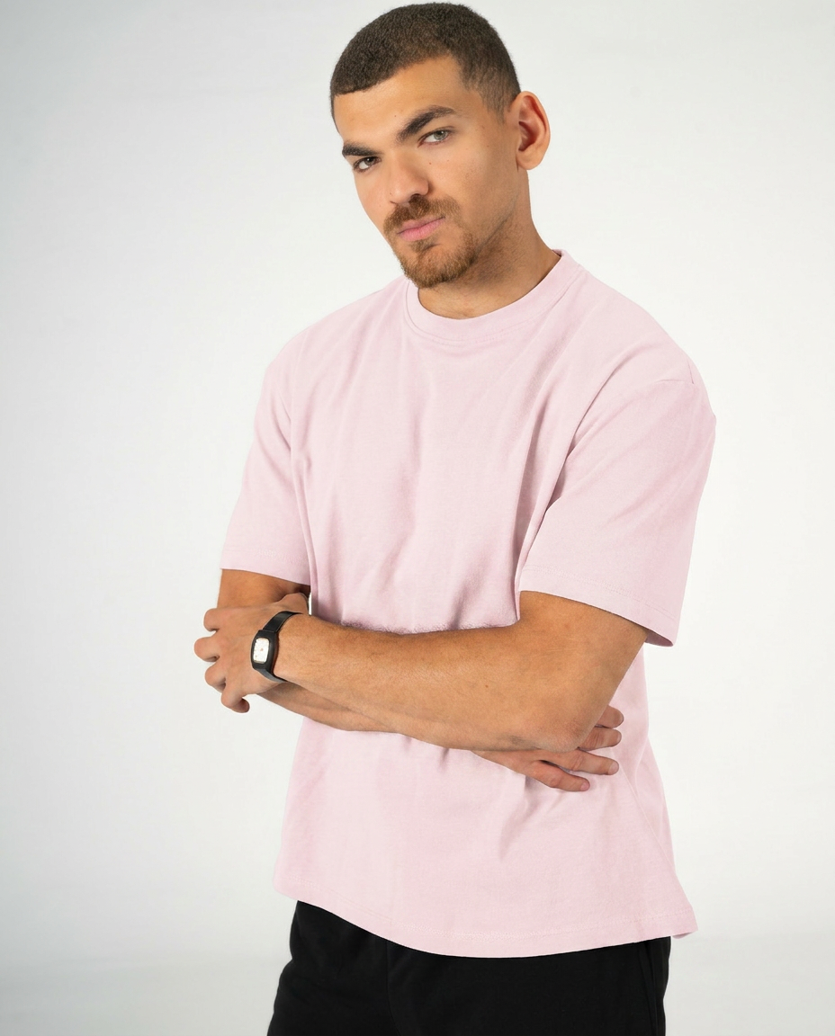 PINK REGULAR FIT T-SHIRT