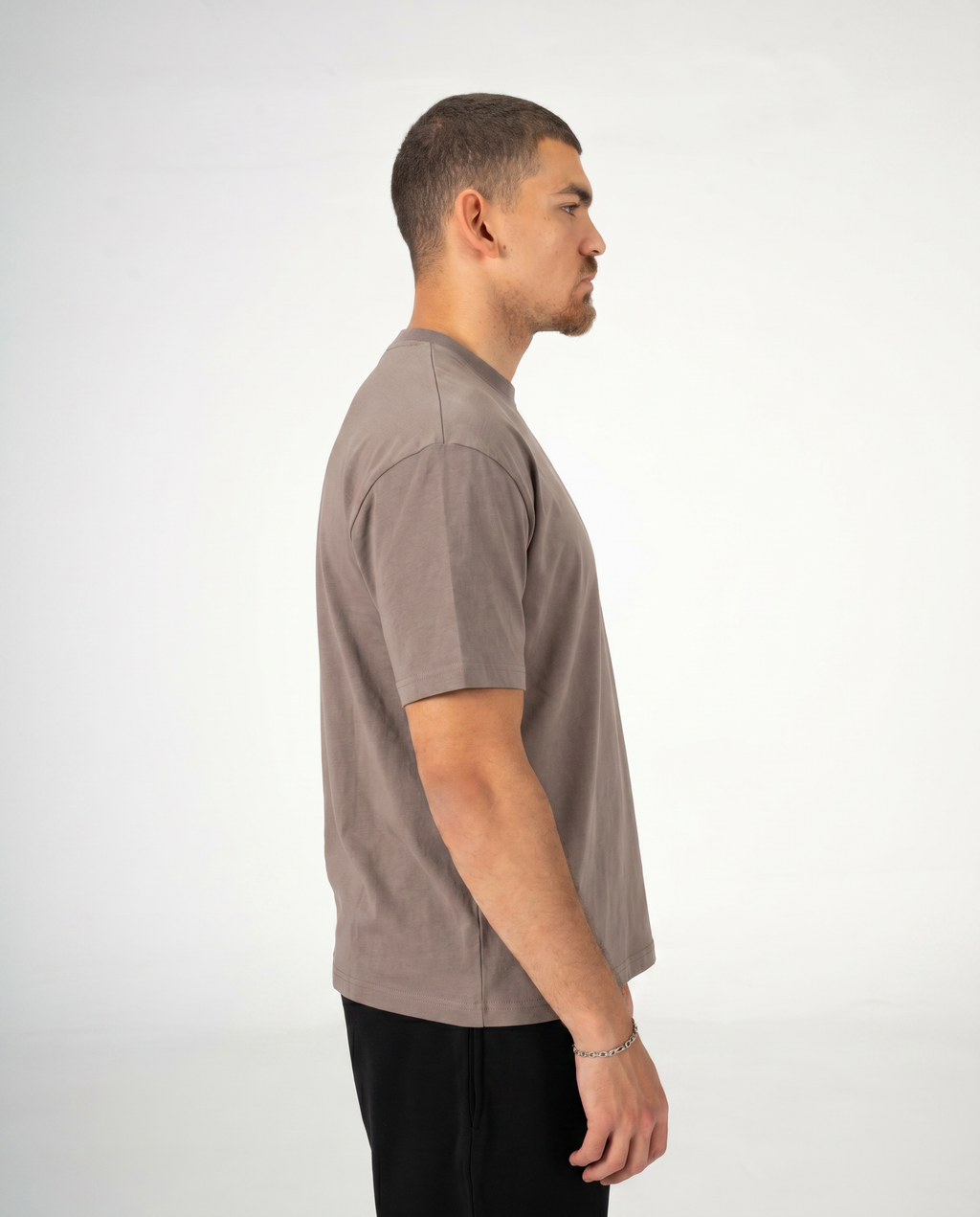 GREY REGULAR FIT T-SHIRT