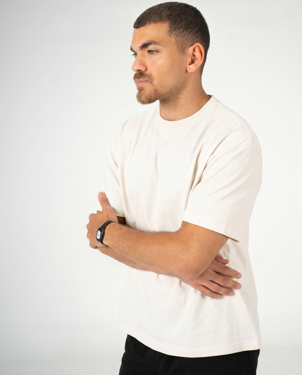 WHITE REGULAR FIT T-SHIRT