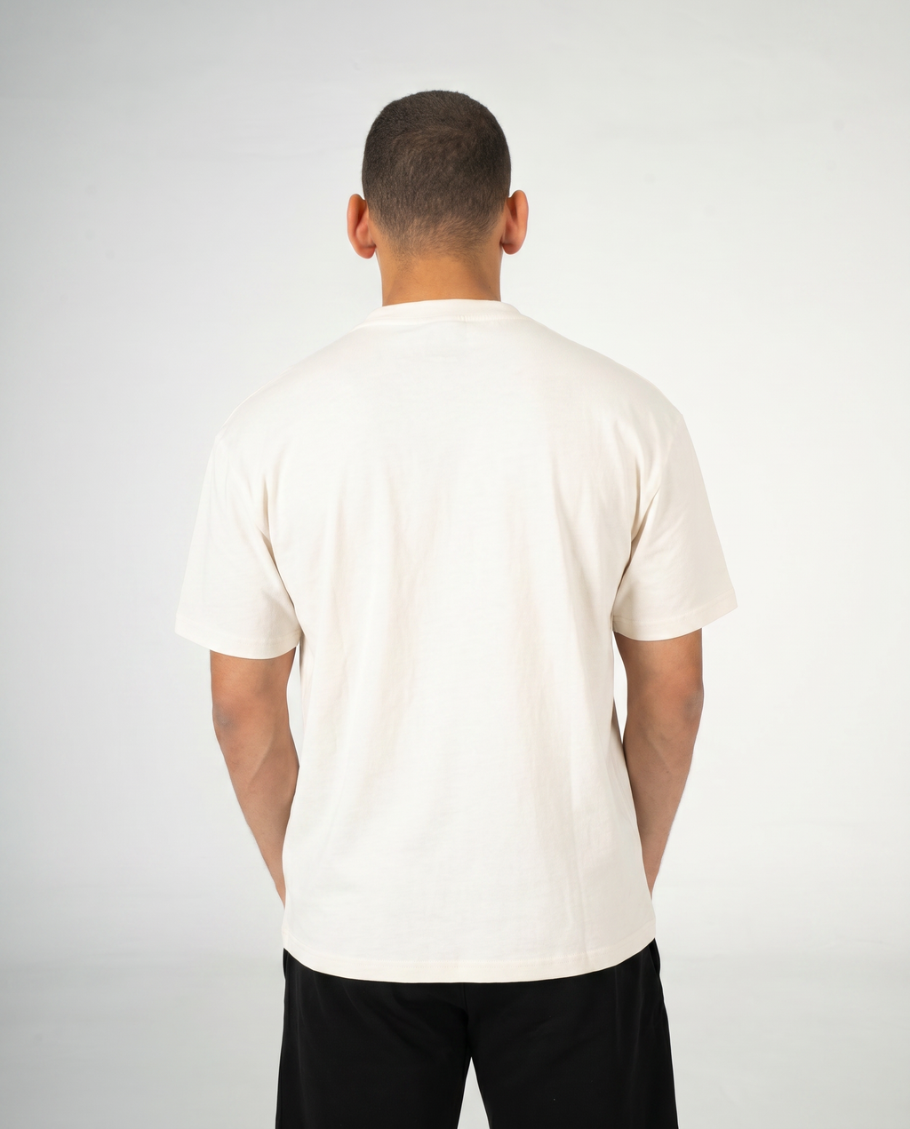 WHITE REGULAR FIT T-SHIRT