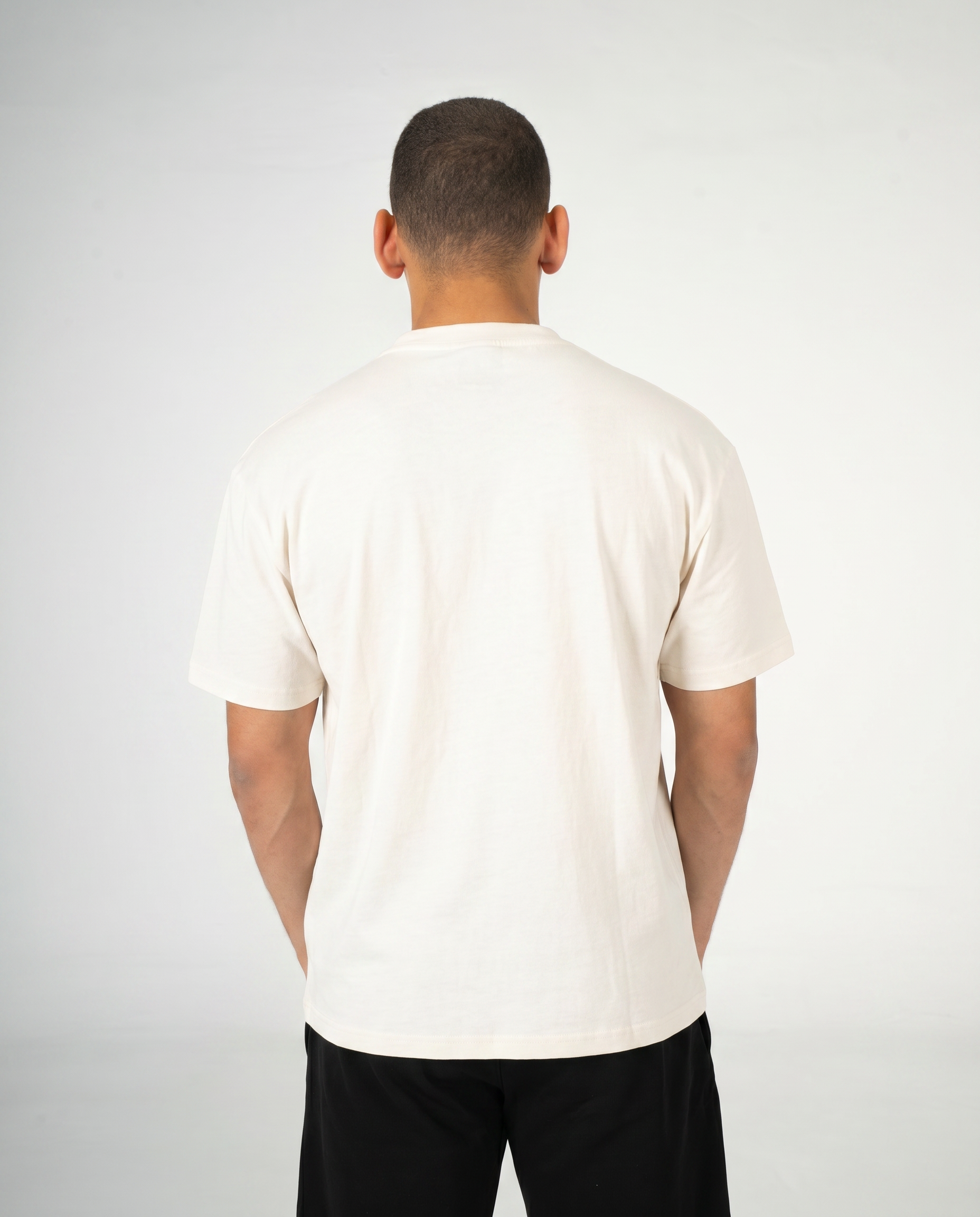 WHITE REGULAR FIT T-SHIRT