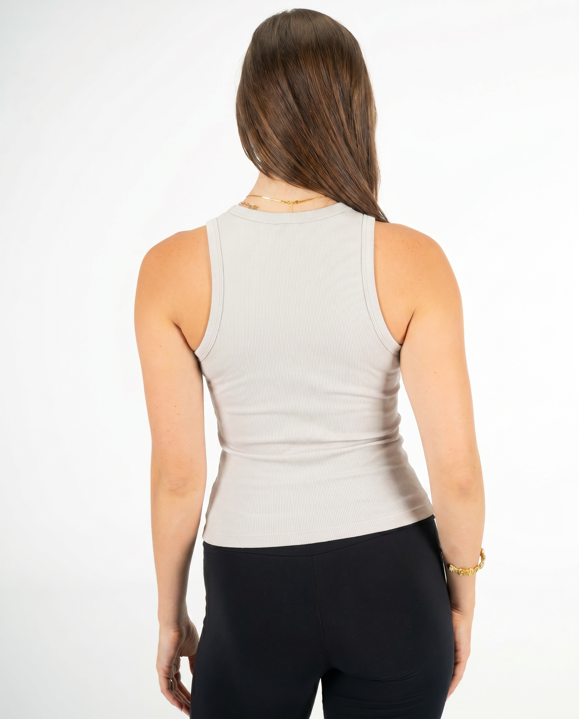 STONE HIGH NECK TANK TOP