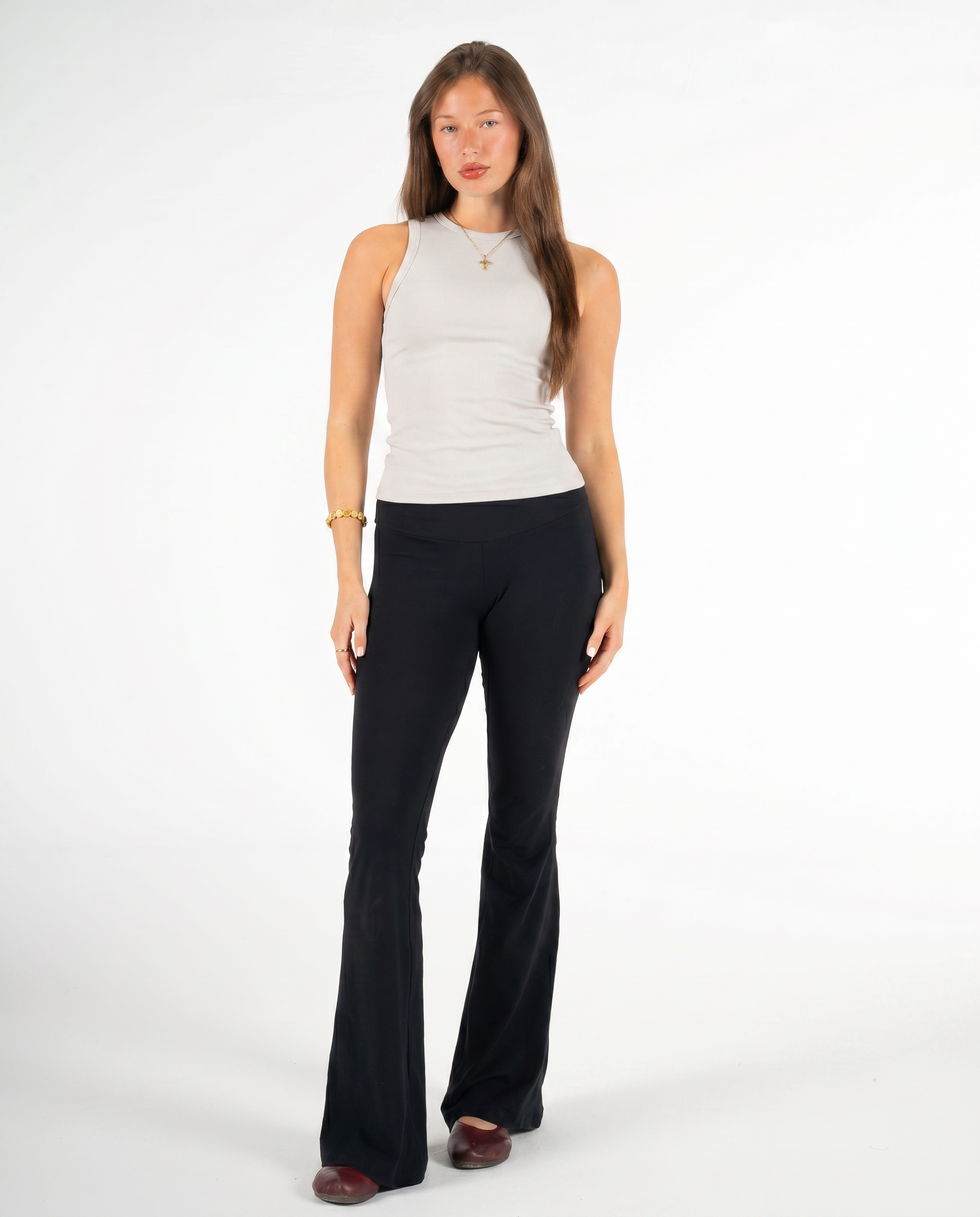 STONE HIGH NECK TANK TOP