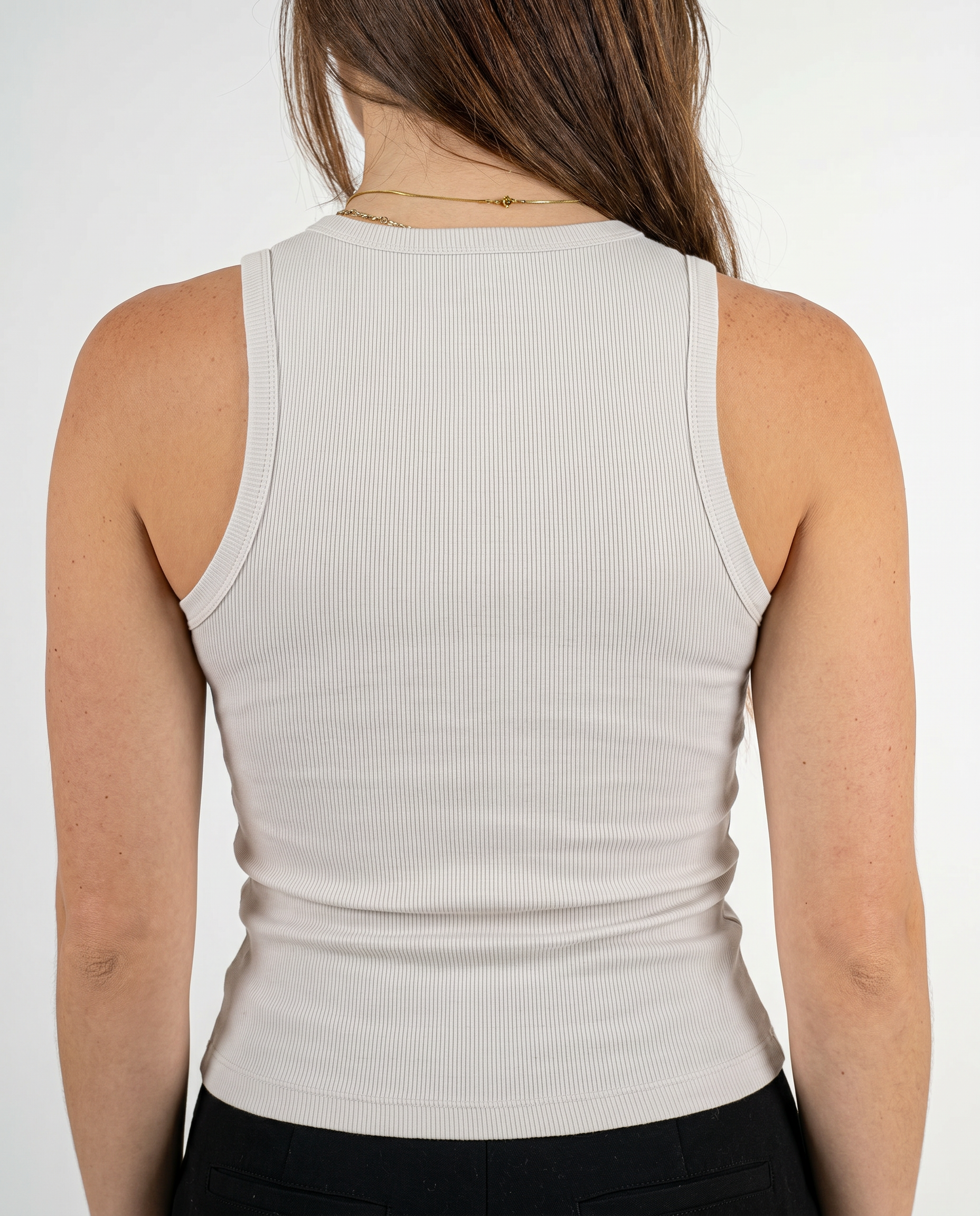 STONE HIGH NECK TANK TOP