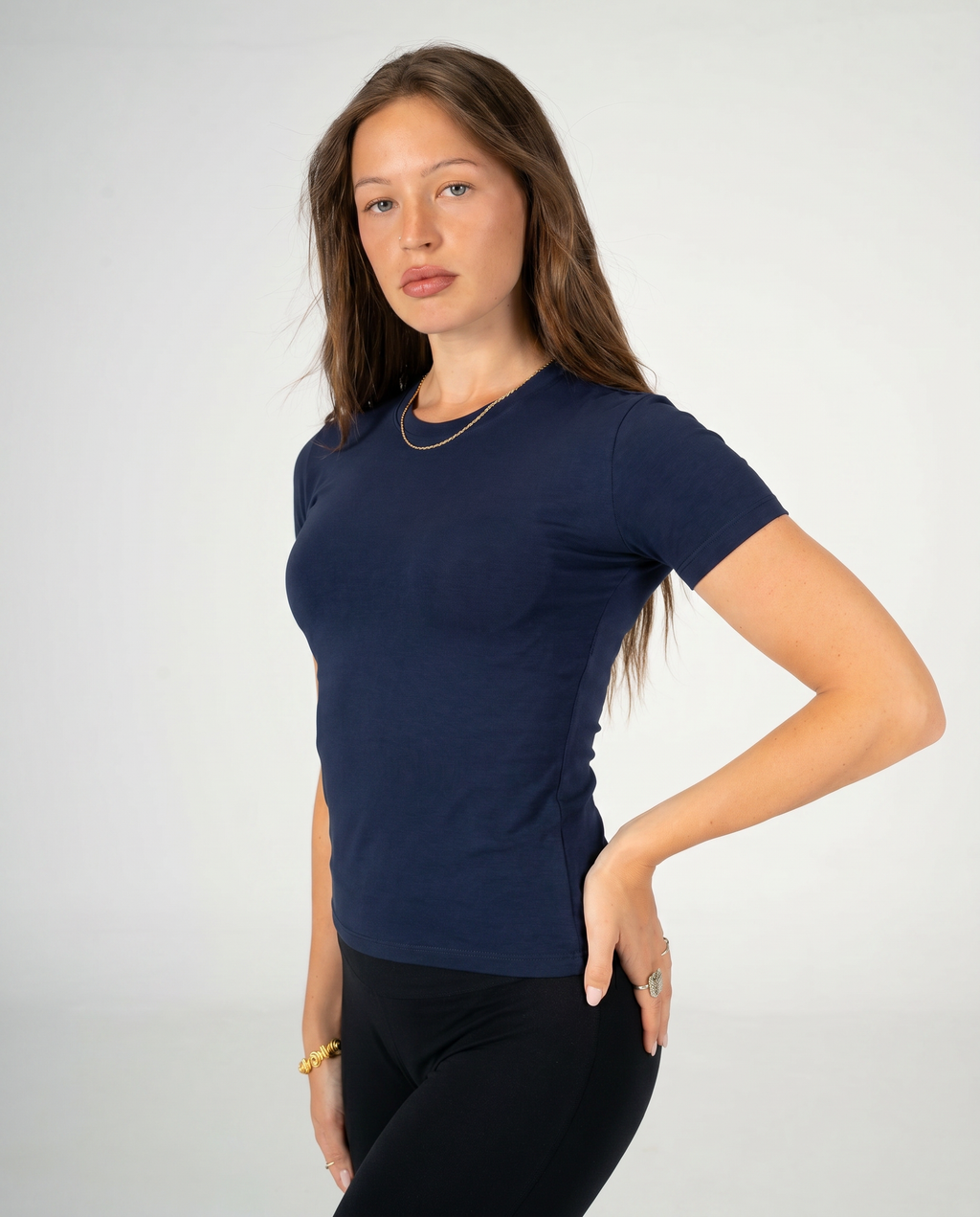 NAVY SHORT SLEEVE
