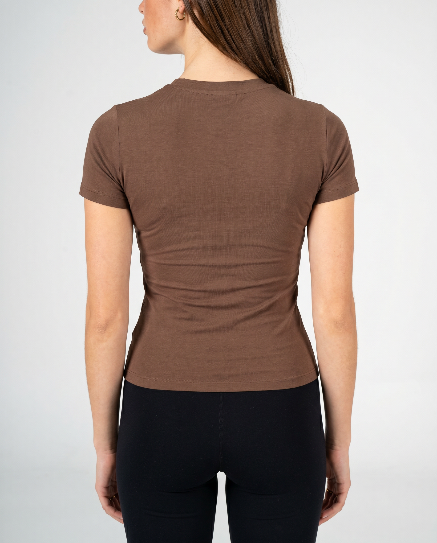 BROWN SHORT SLEEVE