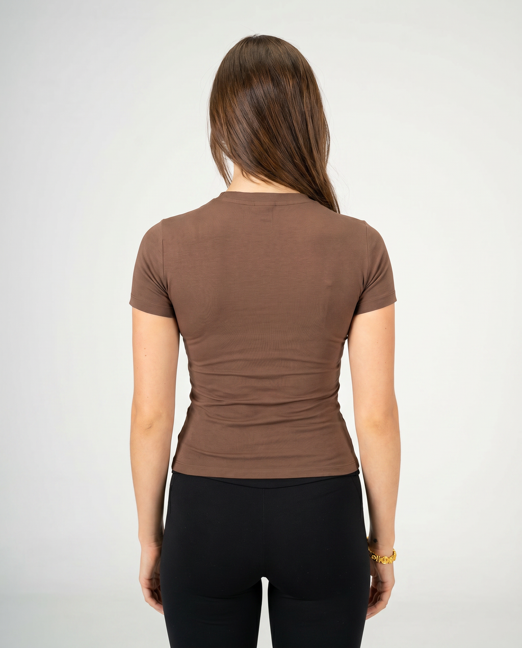 BROWN SHORT SLEEVE