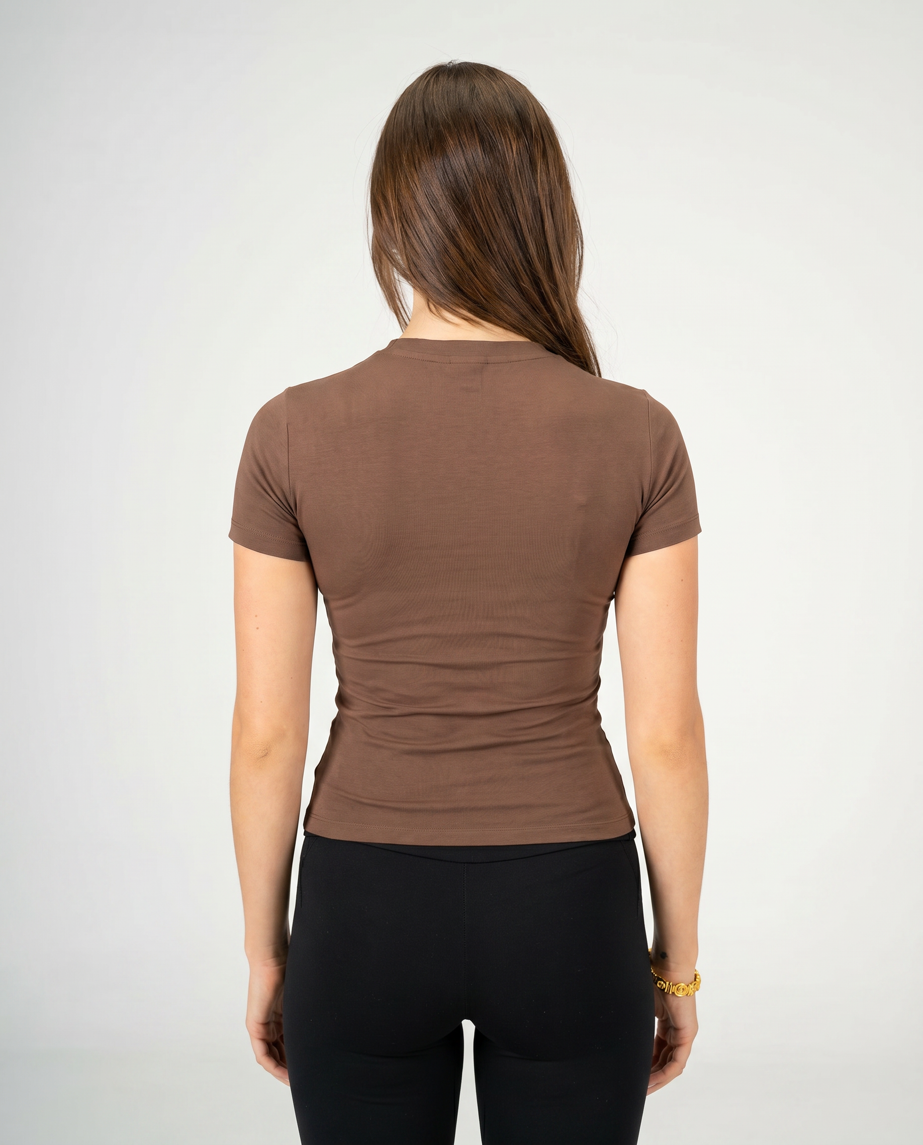 BROWN SHORT SLEEVE