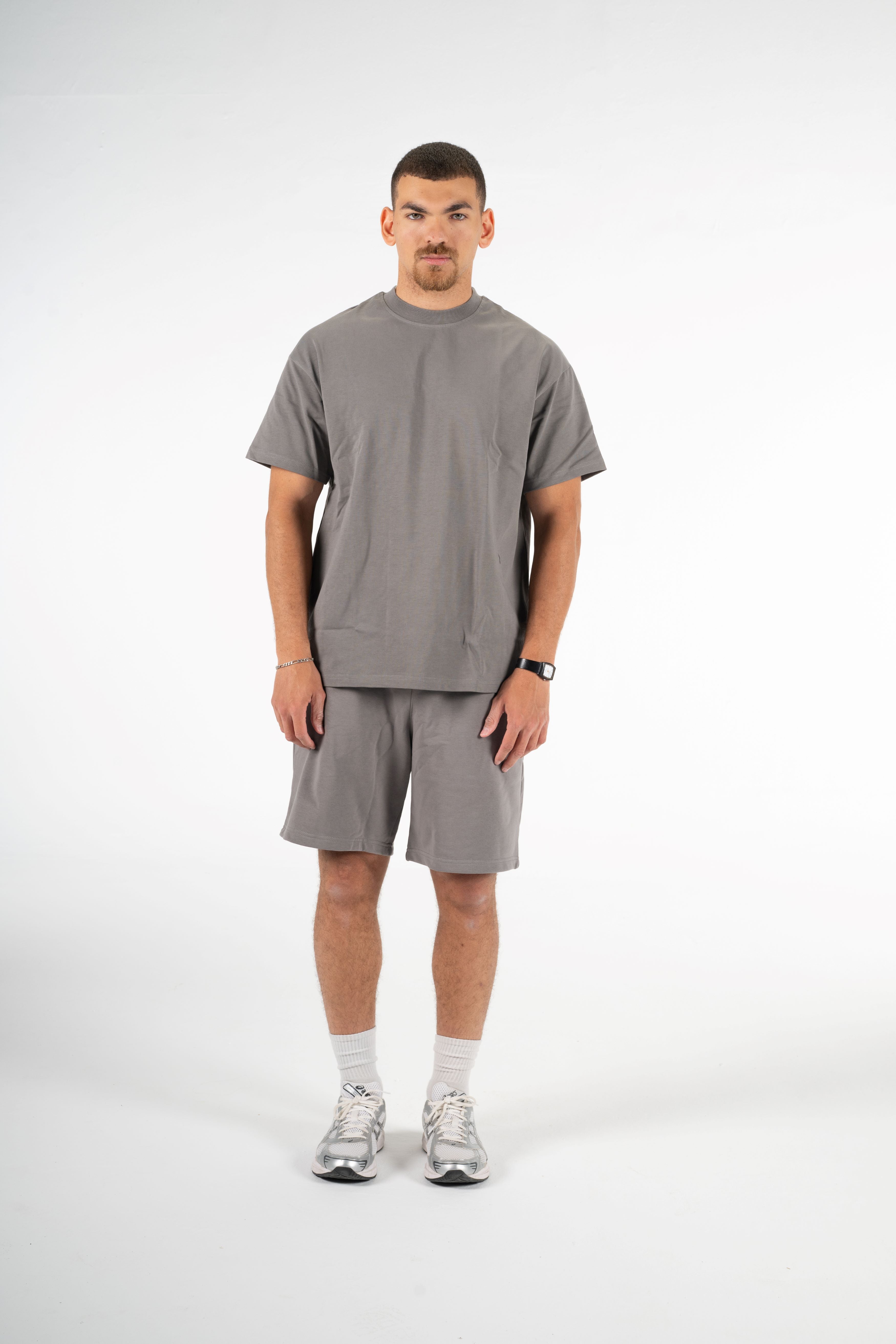 GRAY BOX FIT T-SHIRT