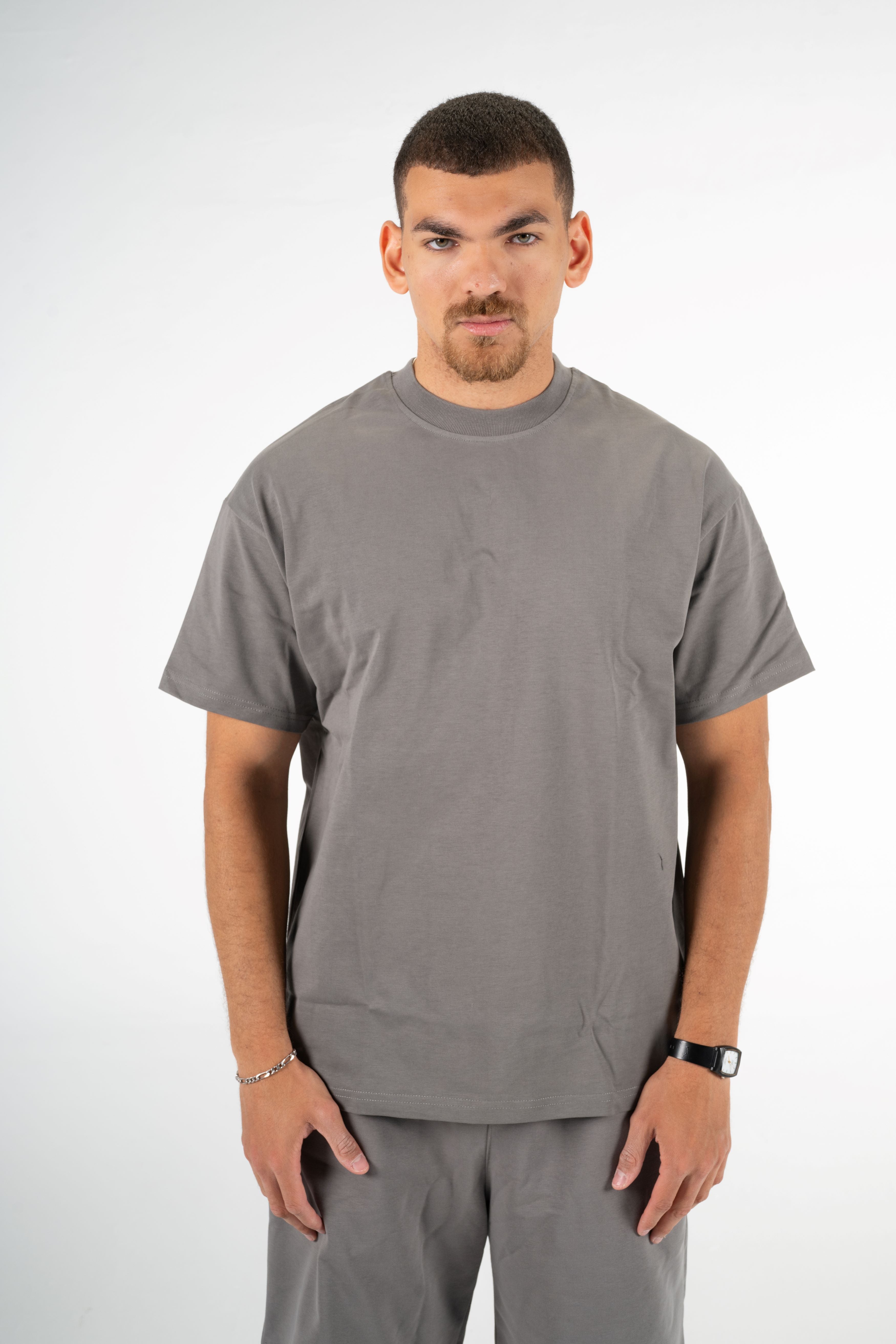 GRAY BOX FIT T-SHIRT