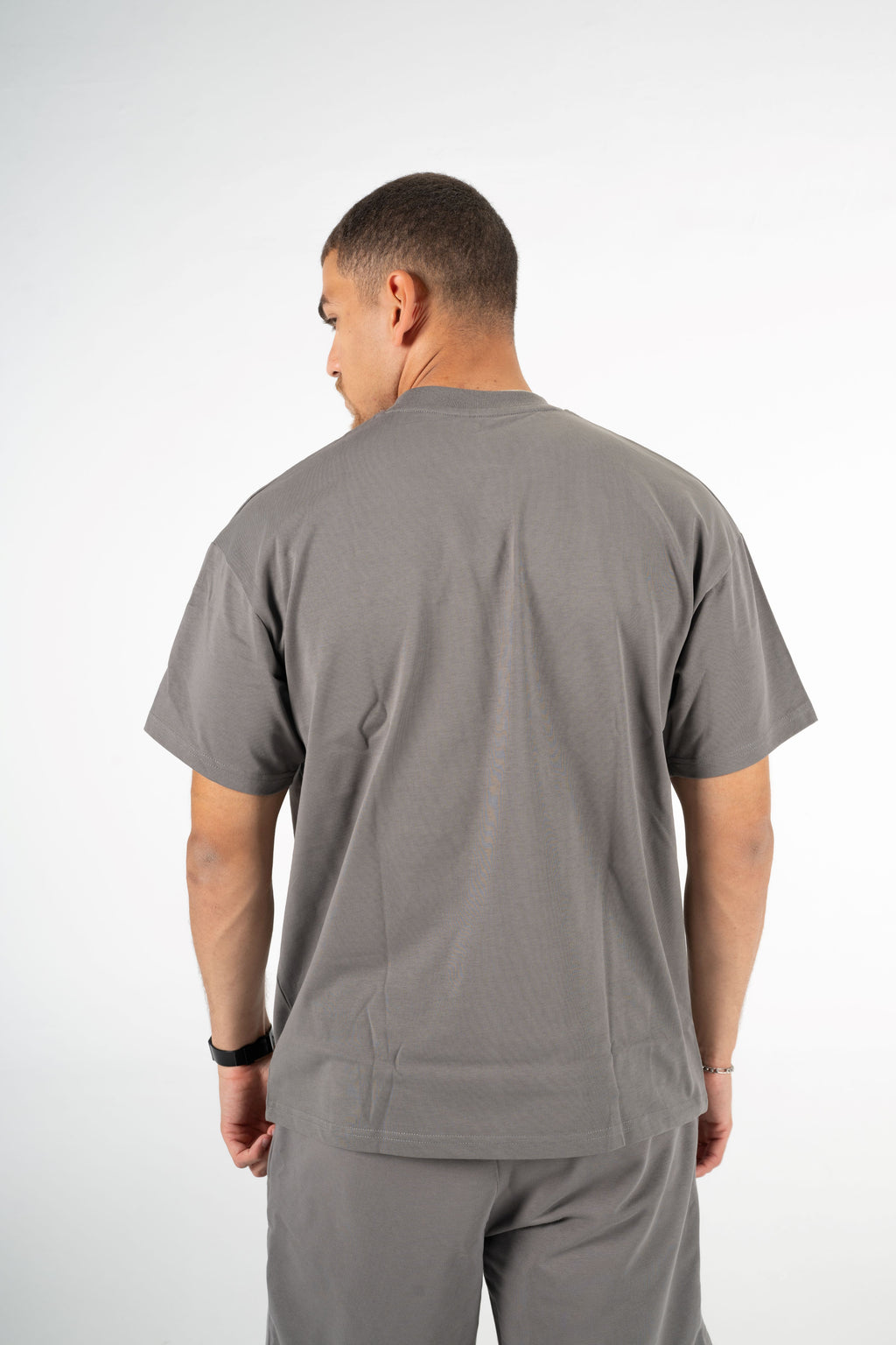 GRAY BOX FIT T-SHIRT