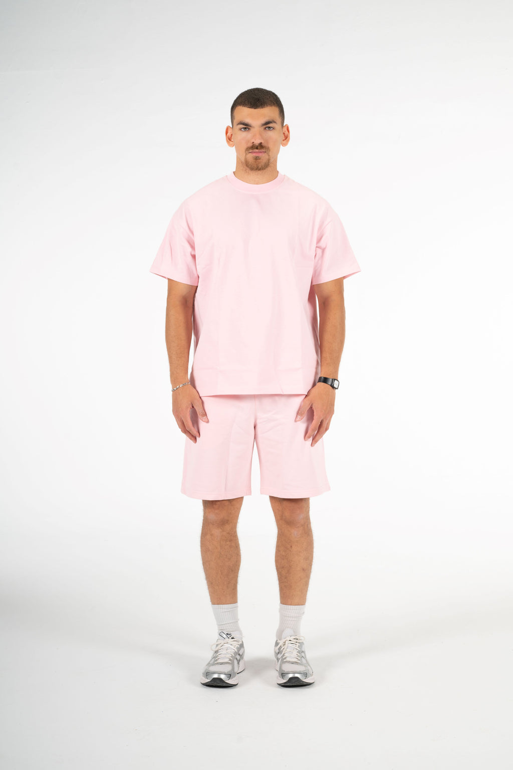 PINK BOX FIT T-SHIRT
