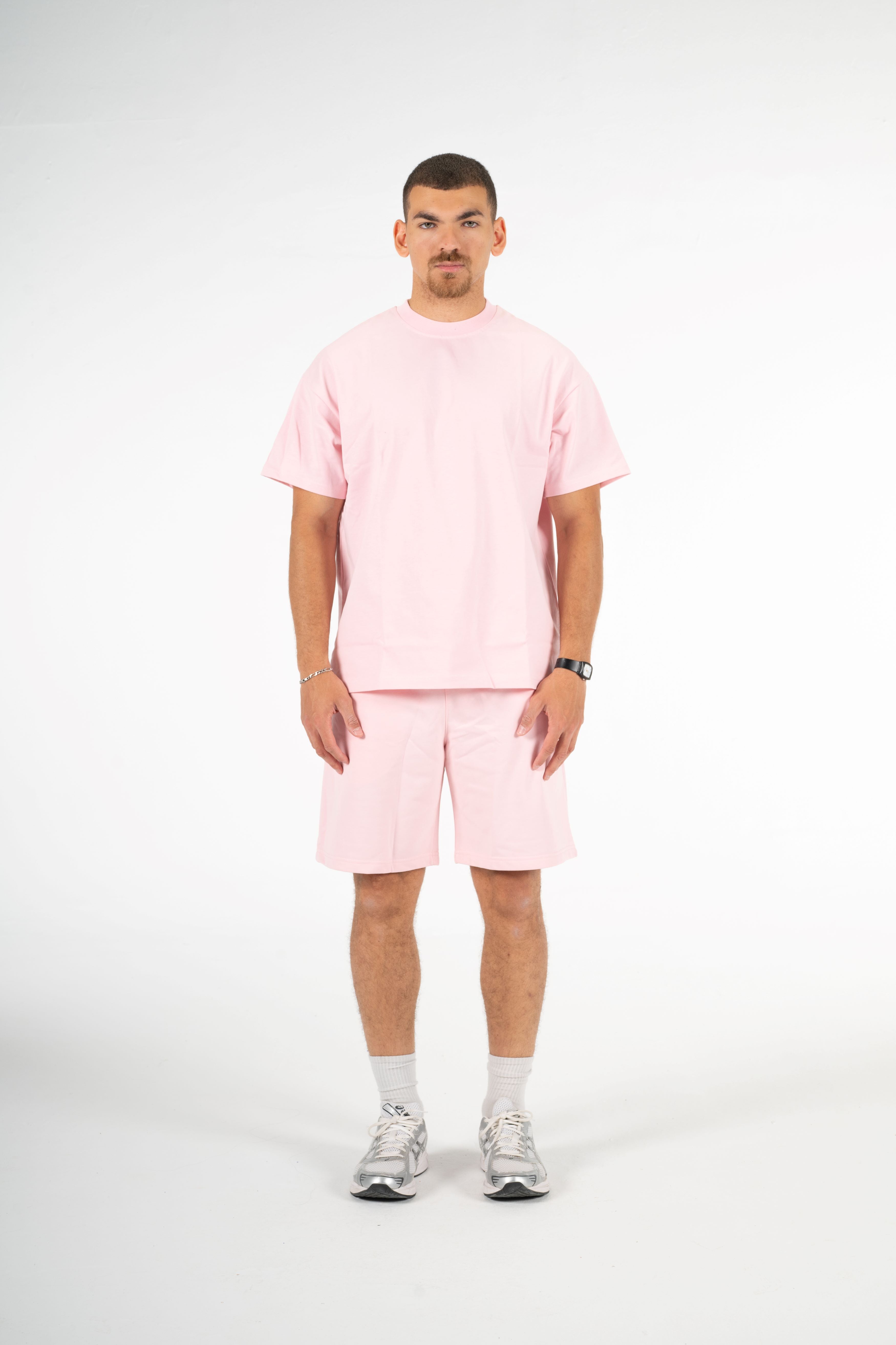 PINK BOX FIT T-SHIRT