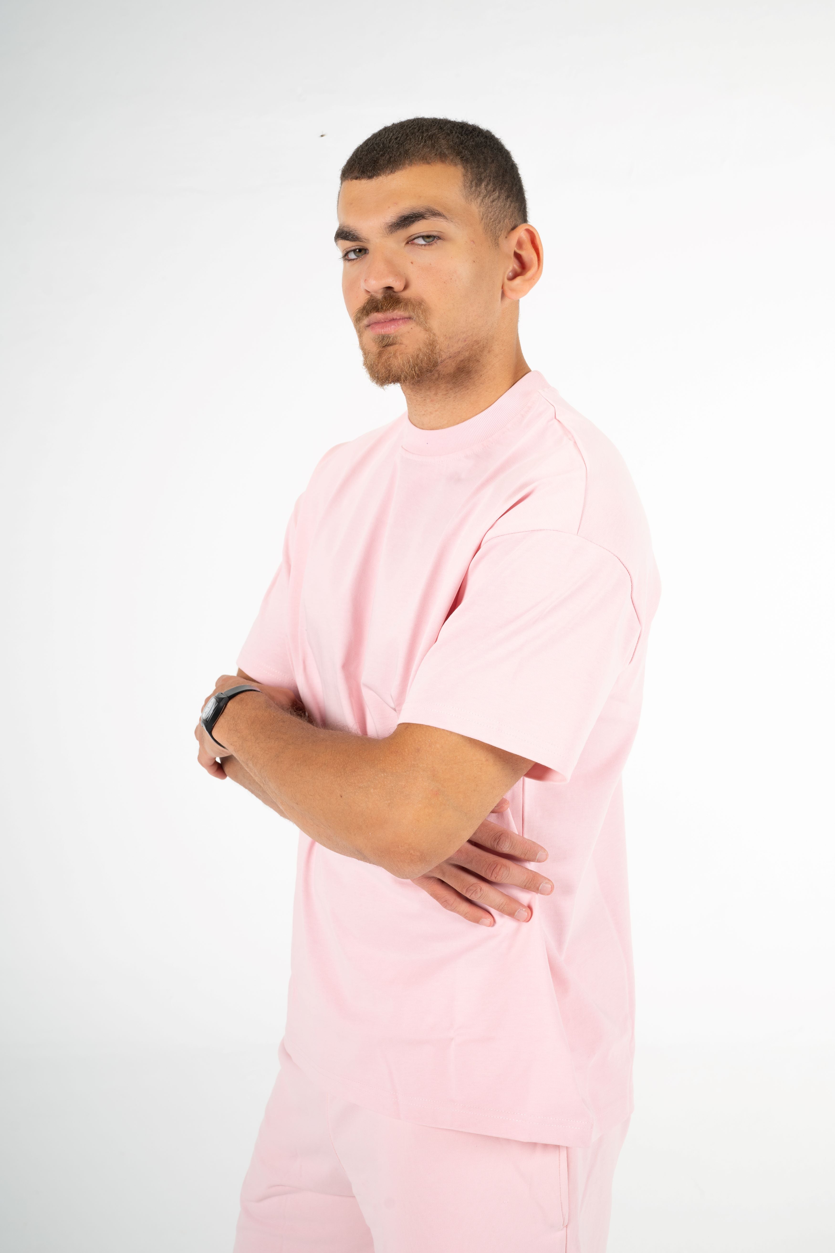 PINK BOX FIT T-SHIRT
