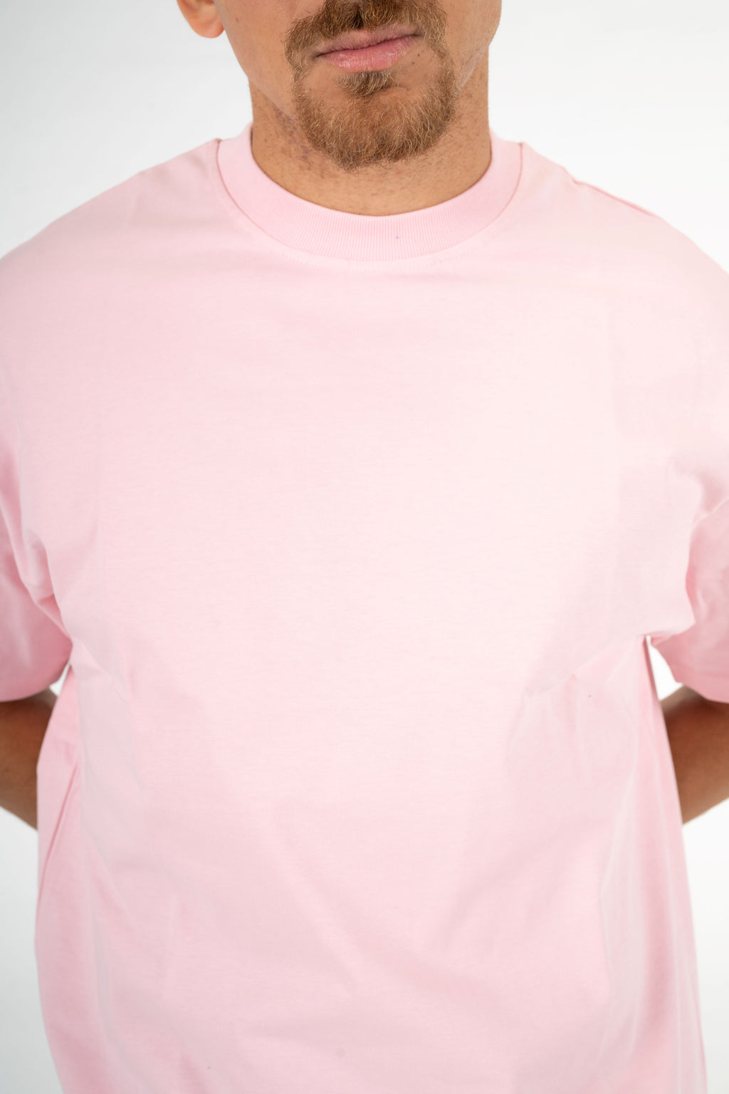 PINK BOX FIT T-SHIRT