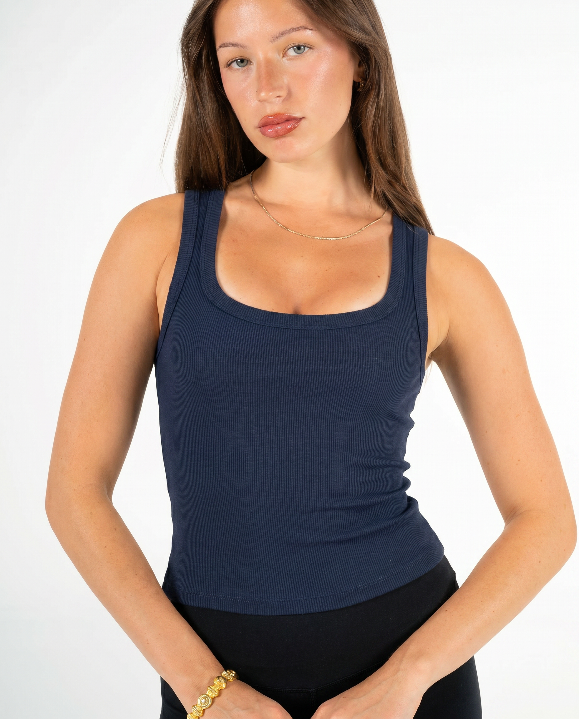 NAVY TANK TOP
