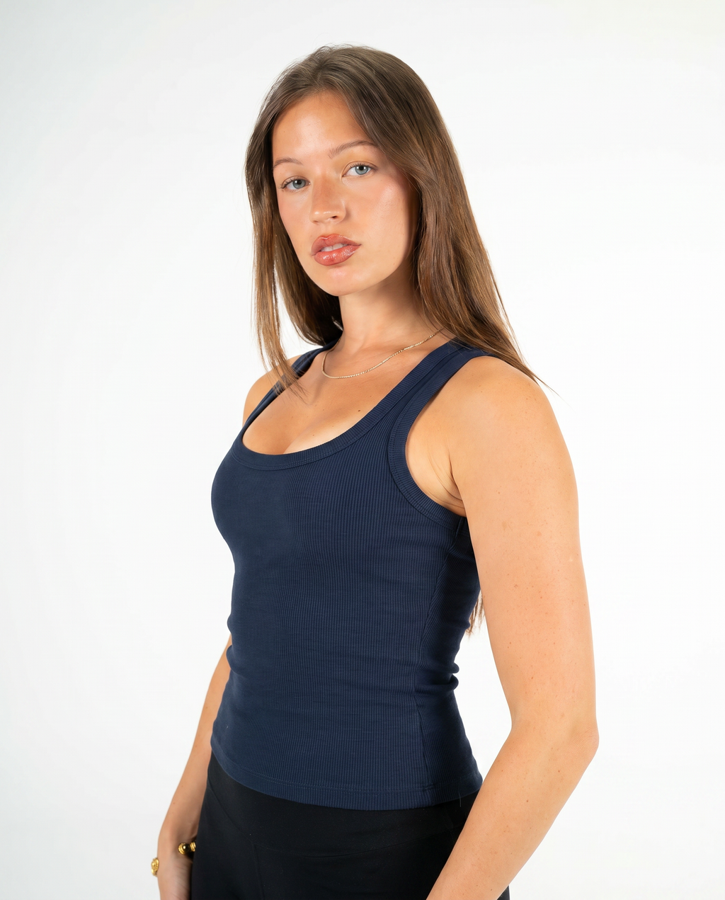 NAVY TANK TOP
