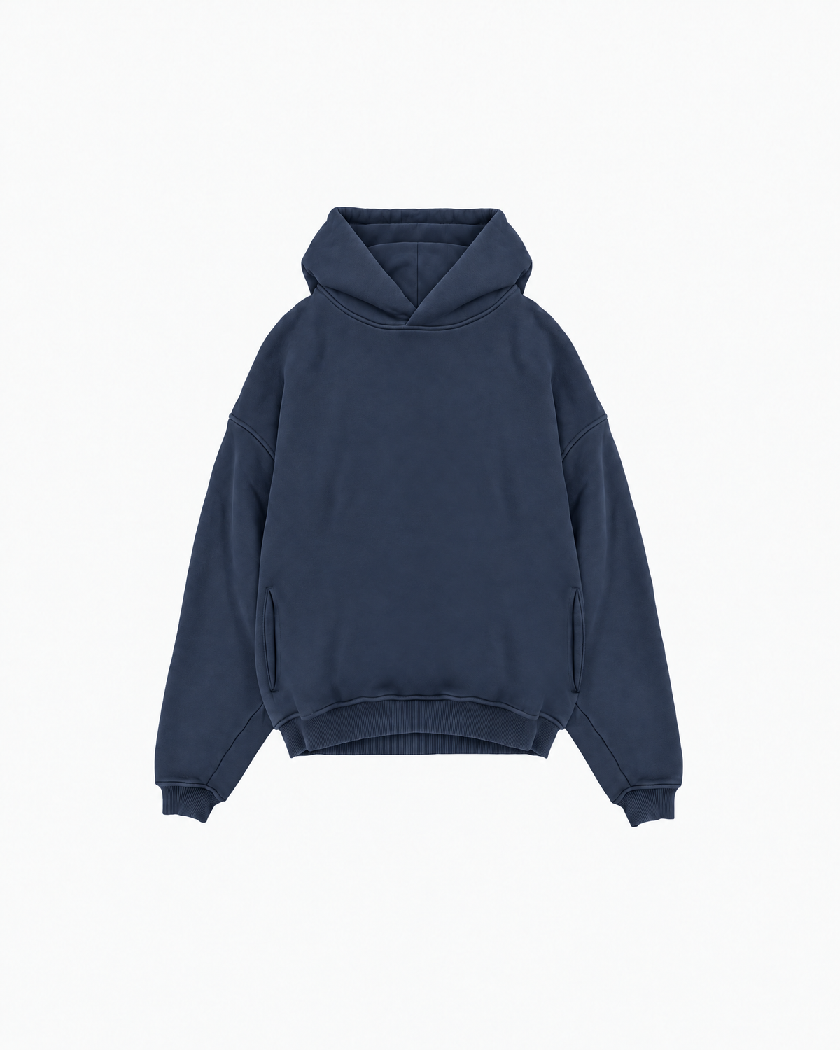 NAVY BASIC HOODIE