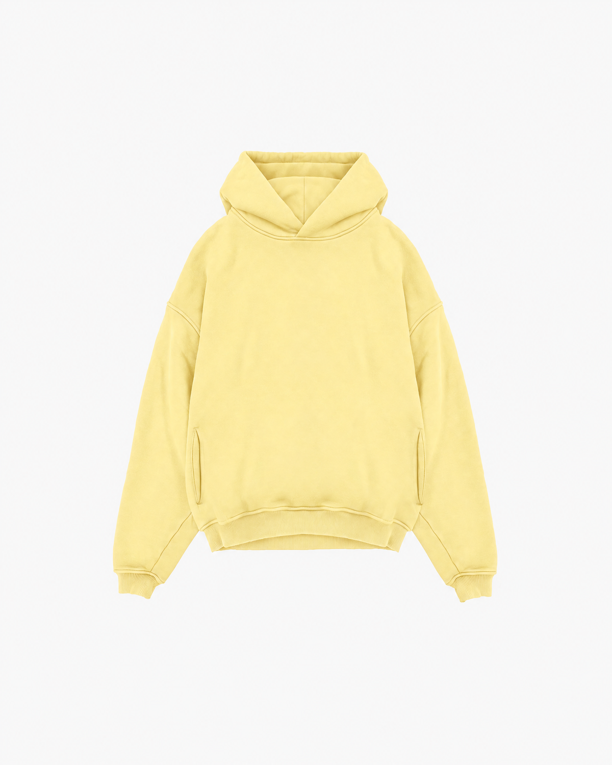 YELLOW BASIC HOODIE